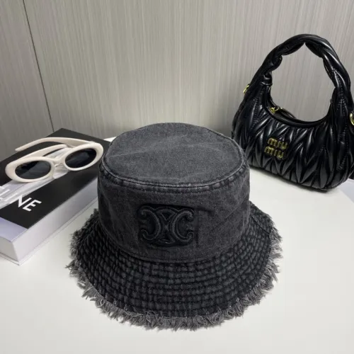 Celine Womens Hats Luxury Brand Design Celine Bucket Hat with Original Box  