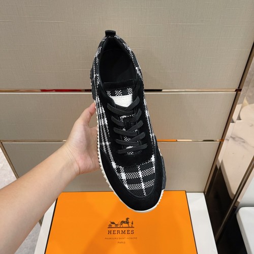 Hermes Mens Casual Shoes Fashion Sneakers Luxury Brand with Original Box