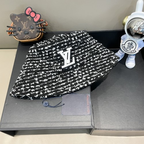 Louis Vuitton Womens Mens Cap Bucket Hat Luxury Brand with Original Box  