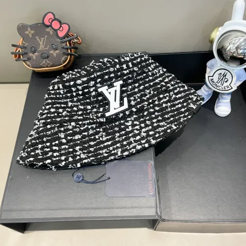 Louis Vuitton Womens Mens Cap Bucket Hat Luxury Brand with Original Box  