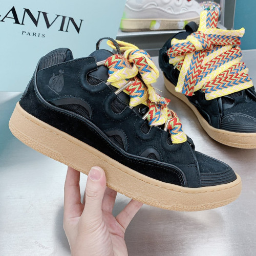 Lanvin Womens Shoes Sneakers Fashion Type Luxury Brand CURB SNEAKER with Original Box whatsapp 