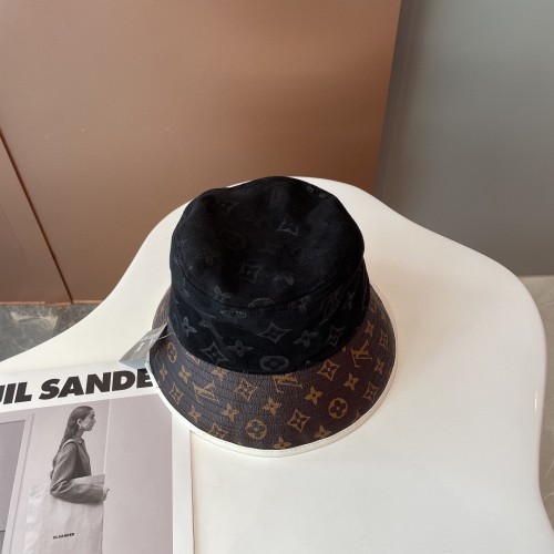 Louis Vuitton Womens Mens Cap Bucket Hat Luxury Brand with Original Box  