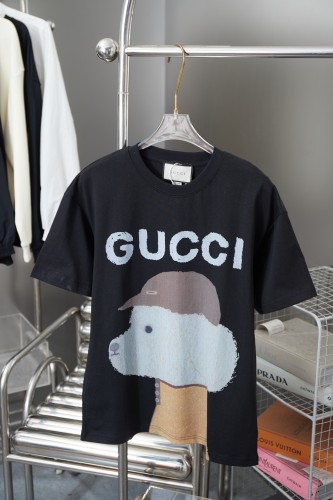 Gucci Luxury Brand Women Mens Short Sleeve T-Shirt   