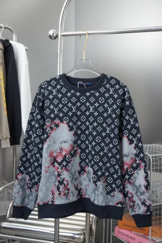 Louis Vuitton Womens Mens Long Sleeve Sweatshirt Luxury Brand Mens Sweatshirts   