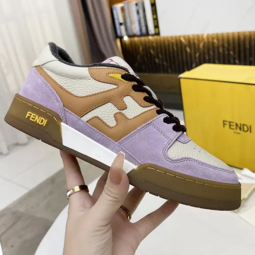 Fendi Mens Shoes Fashion Sneakers Luxury Brand Casual Fendi Trainer Sneakers Match Basse Shoes for Men with Original Box