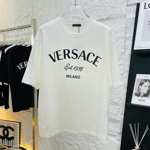 Versace Luxury Brand Men Womens Short Sleeve T-Shirt   