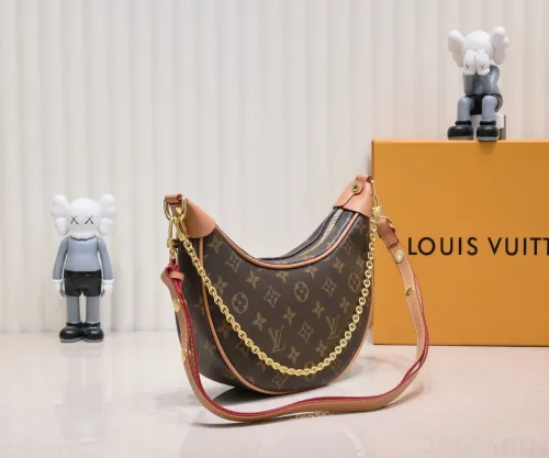 Louis Vuitton Womens Bags Messenger Shoulder Bags Luxury Brand Nicolas Ghesquière Croissant Bag with Original Box M81098