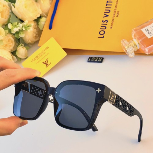 Louis Vuitton Sunglasses Luxury Brand Womens Sunglasses with Original Box  