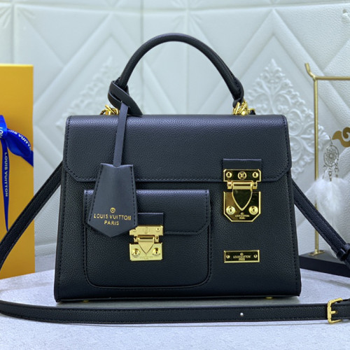 Louis Vuitton Womens Bags Handbags Luxury Brand S Lock Leather Messenger Shoulder Bags M82742