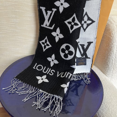 Louis Vuitton Scarves Men Womens Fashion Scarf with Original Box   