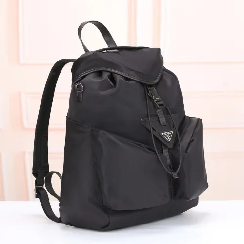 Prada Womens Mens Bags Backpacks Luxury Brand with Re-Nylon shoulder bag Original Box