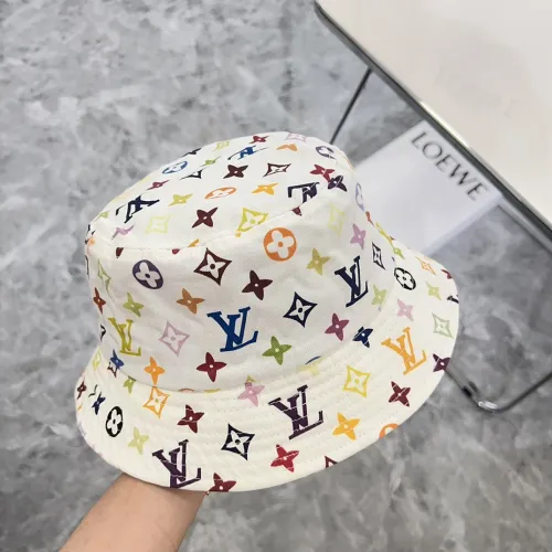 Louis Vuitton Womens Mens Cap Bucket Hat Luxury Brand with Original Box  