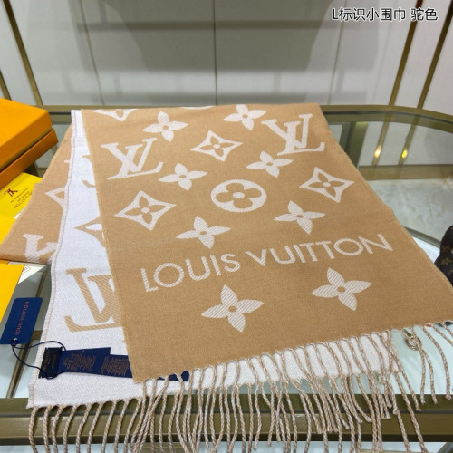 Louis Vuitton Scarves Men Womens Fashion Scarf with Original Box   