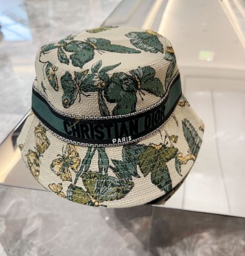Dior Men Womens Bucket Hat Luxury Brand Design Dior Cap with Original Box  