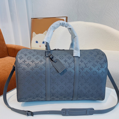 Louis Vuitton Womens and Mens Unisex Bags Luxury Brand LV Keepall Bandoulière 45 Fashion Design Travel Bag