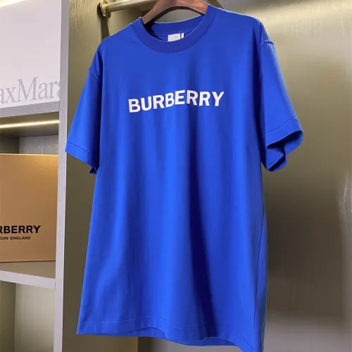 Burberry Luxury Brand Women Mens Short Sleeve T-Shirt Logo Cotton T-shirt   