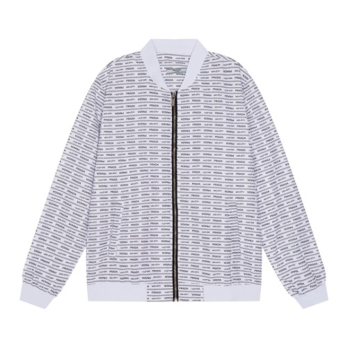Prada Men Womens Coat Hoodie Jacket Luxury Brand Womens Jackets Top Quality   