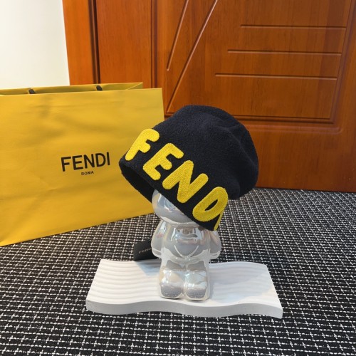 Fendi Men Womens Knit Hat Luxury Brand Design Fendi Cap with Original Box  