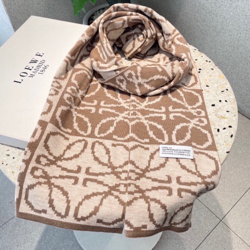 Loewe Scarves Men Womens Fashion Scarf 070