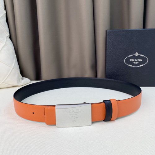 Prada Mens Belt Luxury Brand Fashion Men Belts with Original Box
