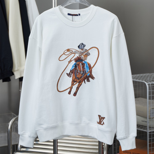 Louis Vuitton Womens Mens Long Sleeve Sweatshirt Luxury Brand Mens Sweatshirts   