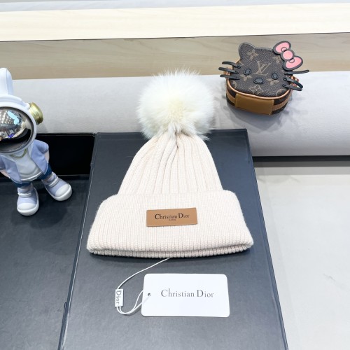 Dior Womens Knit Hat Luxury Brand Design Dior Cap with Original Box  