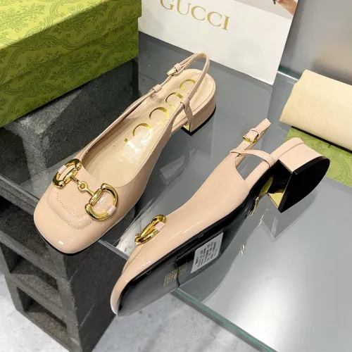Gucci Womens Shoes Pumps Luxury Brand Women's Low-Heel Pump With Horsebit In Leather 2.5cm Heel with Original Box 694855 BNC00 5815