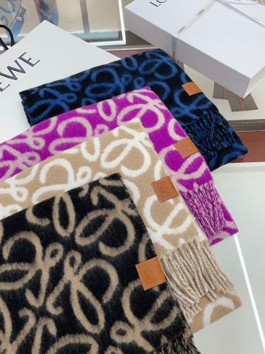 Loewe Scarves Men Womens Fashion Scarf 044
