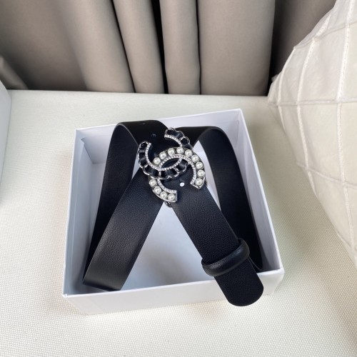 Chanel Womens Belt Luxury Brand Design Fashion Type with Original Box