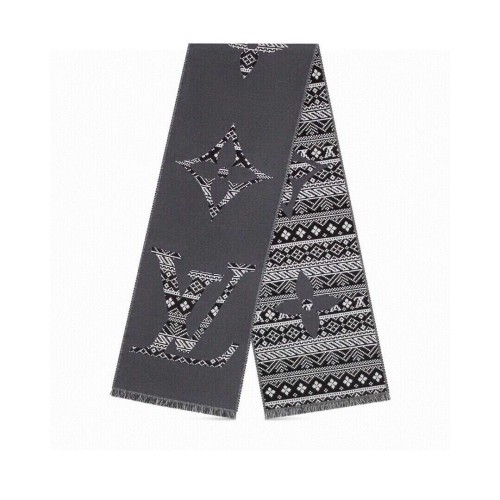 Louis Vuitton Scarves Men Womens Fashion Scarf with Original Box   