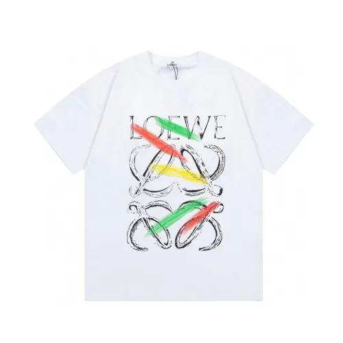 Loewe Luxury Brand Men Womens Short Sleeve T-Shirt   