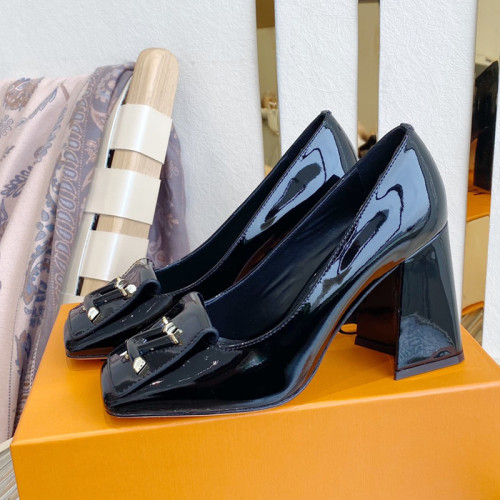 Louis Vuitton Womens Shoes Pumps Sandals Luxury Brand SHAKE PUMP 5.5cm 9.5cm Heel with Original Box Whatsapp 