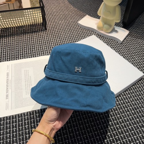 Hermes Womens Hats Luxury Brand Design Hermes Bucket Hat with Original Box  