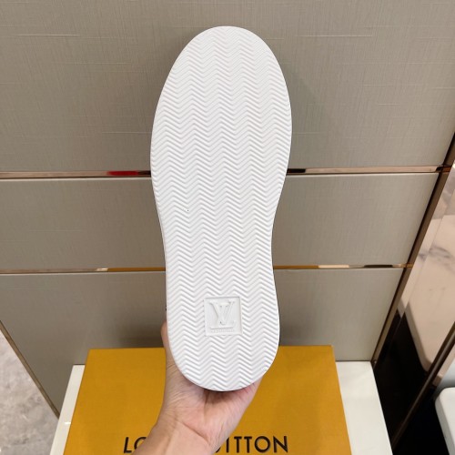 Louis Vuitton Men Shoes Fashion Sneakers RIVOLI Beverly Hills SNEAKER Luxury Brand Casual Shoes with Original Box