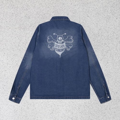 Dior Men Womens Coat Jackets Luxury Brand Mens Denim Jacket Top Quality   G001