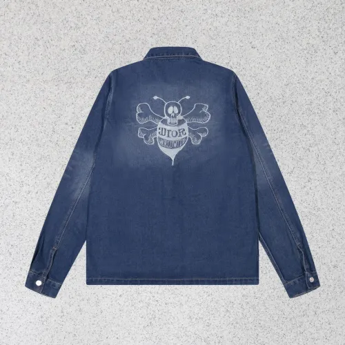 Dior Men Womens Coat Jackets Luxury Brand Mens Denim Jacket Top Quality   G001