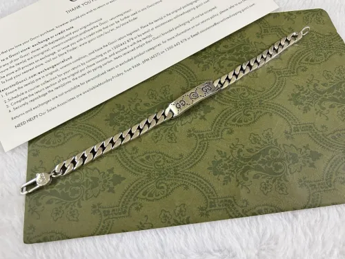 Gucci Luxury Men Womens Bracelet with Original Box