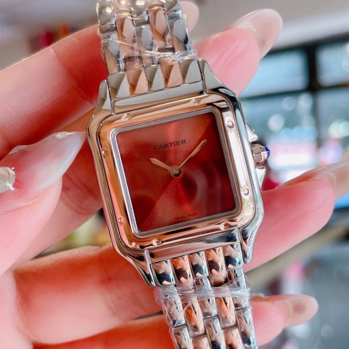 Cartier Womens Watch Luxury Brand Design Fashion Type with Original Box