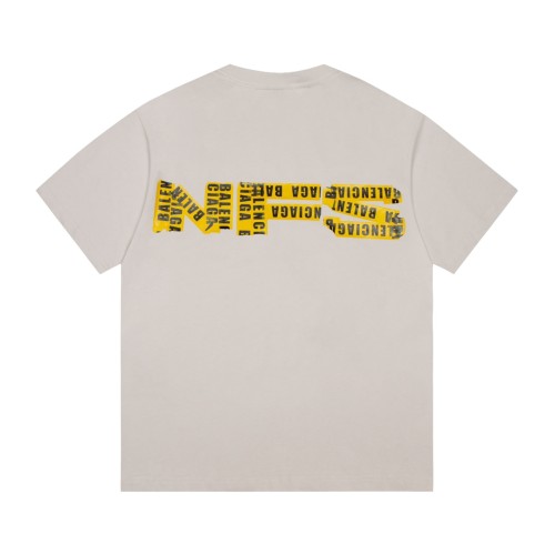 Balenciaga Luxury Brand Women Mens Short Sleeve T-Shirt   