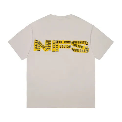 Balenciaga Luxury Brand Women Mens Short Sleeve T-Shirt   