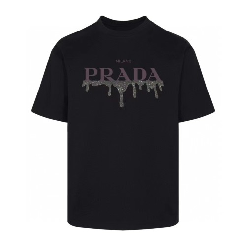 Prada Luxury Brand Men Womens Short Sleeve T-Shirt   