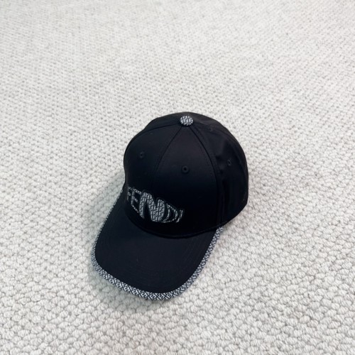 Fendi Men Womens Baseball Hat Luxury Brand Design Fendi Cap with Original Box  