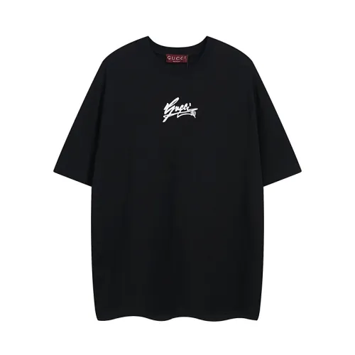Gucci Luxury Brand Women Mens Short Sleeve T-Shirt COTTON JERSEY T-SHIRT   