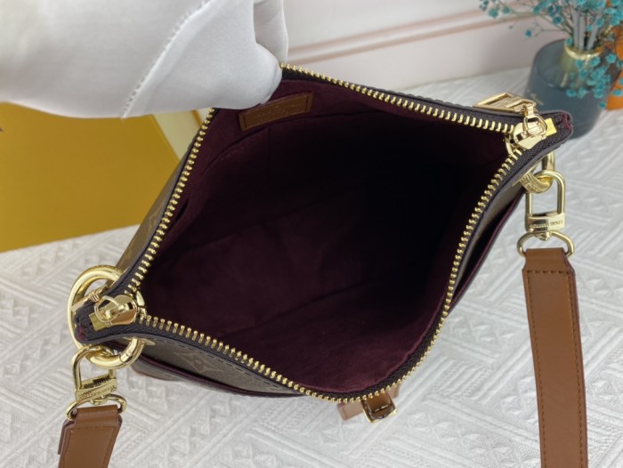 Louis Vuitton Womens Bags Luxury Brand Fashion Type ODÉON MM Natural Monogram coated canvas M45354 with Original Box