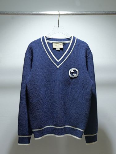 Gucci Men Womens Knit Sweater Luxury Brand Womens Knitwear Top Quality   