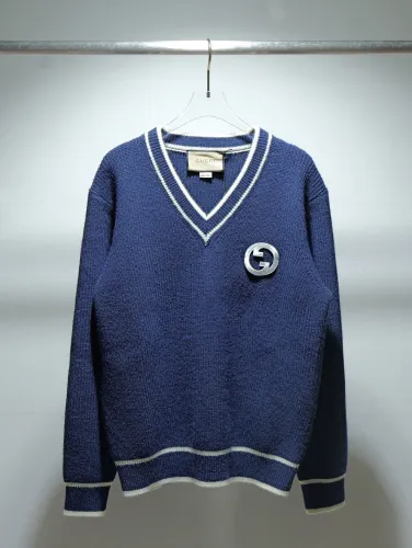 Gucci Men Womens Knit Sweater Luxury Brand Womens Knitwear Top Quality   
