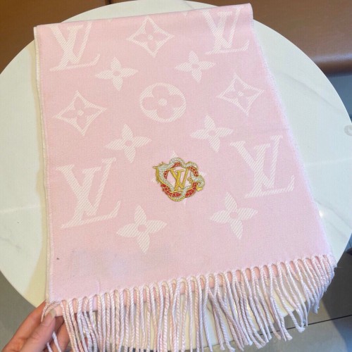 Louis Vuitton Scarves Men Womens Fashion Scarf with Original Box   
