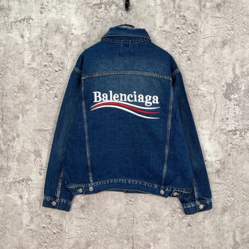 Balenciaga Men Womens Jacket Denim Coat Luxury Brand Mens Jackets Top Quality   