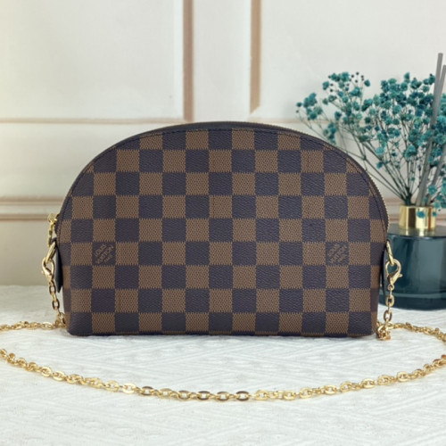 Louis Vuitton Womens Clutch Make Up Bags Luxury Fashion Type Designer LV COSMETIC POUCH GM with Original Box M47353