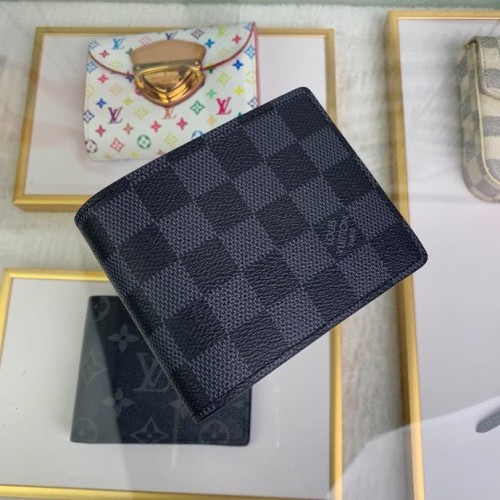 Louis Vuitton Mens Womens Wallets Purse Luxury Brand Designer Multiple Wallet N62663 with Original Box